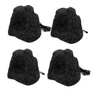 4'' 400W Bluetooth Outdoor Rock Speakers System Waterproof IPX7 & Wired with Superior Timbre. Ideal for Garden, Pool Area, Patio & Park (2 Pair) 4'' 400W Bluetooth Outdoor Rock Speakers System Waterproof IPX7 & Wired with Superior Timbre. Ideal for Garden, Pool Area, Patio & Park (2 Pair)