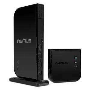 Aries Home+ Wireless HDMI 2X Input Transmitter & Receiver for Streaming HD 1080p 3D Video and Digital Audio from Cable Box, Satellite, Bluray, DVD, PS4, PS3, Laptops, PC (NAVS502) Aries Home+ Wireless HDMI 2X Input Transmitter & Receiver for Streaming HD 1080p 3D Video and Digital Audio from Cable Box, Satellite, Bluray, DVD, PS4, PS3, Laptops, PC (NAVS502)