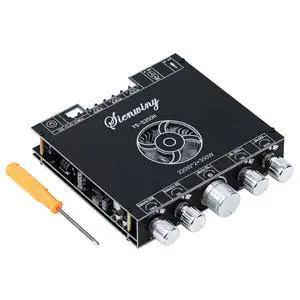 YS-S350H TPA3251 2.1 Channel Bluetooth Amplifier 220W×2 + 350W Subwoofer Audio Receiver Class D Amp Board with Bass Treble Control for Home Theater DIY Speakers YS-S350H TPA3251 2.1 Channel Bluetooth Amplifier 220W×2 + 350W Subwoofer Audio Receiver Class D Amp Board with Bass Treble Control for Home Theater DIY Speakers