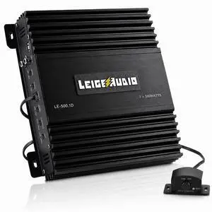 500 Watts MonoBlock Amplifier, Class D, 1 Ohm Stable Subwoofer Amplifiers for Car Audio Speakers 500 Watts MonoBlock Amplifier, Class D, 1 Ohm Stable Subwoofer Amplifiers for Car Audio Speakers