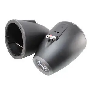 APMP-800ETW 8-Inch Compact Multi Purpose Directional Stereo Speaker Enclosure for Car Audio, Marine, UTV, and ATV Sound System, Black (Pair) APMP-800ETW 8-Inch Compact Multi Purpose Directional Stereo Speaker Enclosure for Car Audio, Marine, UTV, and ATV Sound System, Black (Pair)