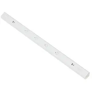 Atom Power Strip 36 Inch 120V Low Profile with 4 Tamper Resistant Receptacles USB-A USB-C Hardwired Under Cabinet White Finish Indoor Use ATOM-120V-36-WH Atom Power Strip 36 Inch 120V Low Profile with 4 Tamper Resistant Receptacles USB-A USB-C Hardwired Under Cabinet White Finish Indoor Use ATOM-120V-36-WH