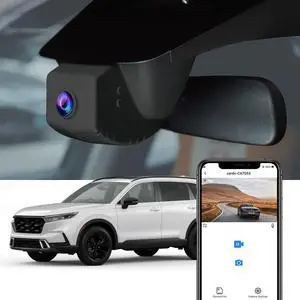 4K Dash Cam Suitable for Honda CR-V 2023-2026 (Black) LX EX EX-L Trail Sport Touring Hybrid, OEM Factory Look, UHD 2160P Video, WiFi & APP, Loop Recording, G-Sensor, Plug & Play, 64GB Card 4K Dash Cam Suitable for Honda CR-V 2023-2026 (Black) LX EX EX-L Trail Sport Touring Hybrid, OEM Factory Look, UHD 2160P Video, WiFi & APP, Loop Recording, G-Sensor, Plug & Play, 64GB Card