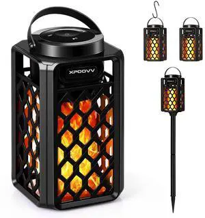 Gifts for Men Him Husband Boyfriend, Waterproof Portable Bluetooth Speaker with LED Torch Flame Lights, 10W Deep Bass for Patio Garden Backyard Birthday Gifts (1 Pack) Gifts for Men Him Husband Boyfriend, Waterproof Portable Bluetooth Speaker with LED Torch Flame Lights, 10W Deep Bass for Patio Garden Backyard Birthday Gifts (1 Pack)