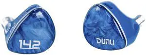 DUNU DN142 in Ear Monitor, 1DD 4BA 2Planar Hybrid IEM, HiFi in-Ear Earphones with Silver-Plated OCC Cable for Musician Audiophile DUNU DN142 in Ear Monitor, 1DD 4BA 2Planar Hybrid IEM, HiFi in-Ear Earphones with Silver-Plated OCC Cable for Musician Audiophile