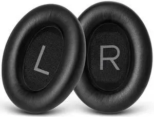 Replacement Ear Pads for Bose QC45 & QC SE Headphones, Black | Earpads Ear Cushions for Bose QuietComfort 45 & Quiet Comfort SE, Softer Protein Leather, Noise Isolation Memory Foam Replacement Ear Pads for Bose QC45 & QC SE Headphones, Black | Earpads Ear Cushions for Bose QuietComfort 45 & Quiet Comfort SE, Softer Protein Leather, Noise Isolation Memory Foam