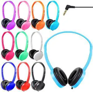 Kids Headphones Bulk 10 Pack for Classroom School,3.5mm Jack | Class Set of Headphones for Students Teens Children 3.5mm Jack Kids Headphones Bulk 10 Pack for Classroom School,3.5mm Jack | Class Set of Headphones for Students Teens Children 3.5mm Jack
