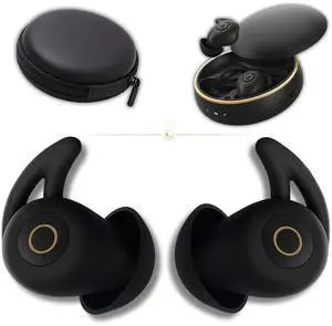 Sleep Earbuds Ultra-Thin Invisible Headphones for Side Sleepers, 8-Hour Battery(24h w/Case) No Buttons, No Lights, No Alerts, Noise Blocking, Bluetooth, Gift for Him & Her, Mom & Dad - 2nd Gen Sleep Earbuds Ultra-Thin Invisible Headphones for Side Sleepers, 8-Hour Battery(24h w/Case) No Buttons, No Lights, No Alerts, Noise Blocking, Bluetooth, Gift for Him & Her, Mom & Dad - 2nd Gen