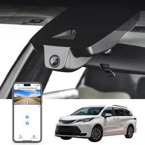 4K Dash Cam for Toyota Sienna Gen4 XL40 2021-2026 | LE Limited XLE Platinum XSE etc, Integrated OEM Look, UHD 2160P Video, App & WiFi, GPS, 64GB Card 4K Dash Cam for Toyota Sienna Gen4 XL40 2021-2026 | LE Limited XLE Platinum XSE etc, Integrated OEM Look, UHD 2160P Video, App & WiFi, GPS, 64GB Card