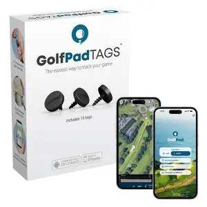 Real-Time Golf Tracking and Game Analysis System | Automatic Shot Tracking, No Charging Required, Works with iPhone and Android, Full Game Statistics, NFC Tag Technology Real-Time Golf Tracking and Game Analysis System | Automatic Shot Tracking, No Charging Required, Works with iPhone and Android, Full Game Statistics, NFC Tag Technology