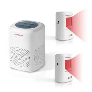 Dog Barking Alarm Motion Detector Outdoor Pir Human Body Motion Sensor Alarm Electronic Deterrent Motion Activated Home Security (2 Detectors+ 1 Receiver) Dog Barking Alarm Motion Detector Outdoor Pir Human Body Motion Sensor Alarm Electronic Deterrent Motion Activated Home Security (2 Detectors+ 1 Receiver)