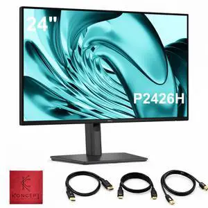 Dell Pro P P2426H 24" FHD 120Hz Business Monitor, USB-C, HDMI, DisplayPort | Anti-Glare 24" (1920×1080) Monitor, Adaptive-Sync, VESA Mount, Dual Front USB-C, Eye Comfort Tech, Slim Bezels, Easy Setup Dell Pro P P2426H 24" FHD 120Hz Business Monitor, USB-C, HDMI, DisplayPort | Anti-Glare 24" (1920×1080) Monitor, Adaptive-Sync, VESA Mount, Dual Front USB-C, Eye Comfort Tech, Slim Bezels, Easy Setup