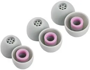 Kiwi Ears Flex Anti-Earwax IEM Ear Tips, 3 Pairs, S/M/L Size | Silicone Ear Plugs, Replacement HiFi Wired Earbud Eartips for KZ ZS10 Pro 2 SuperMix 4 Hype4 Astral Cadenza Belle, Grey Kiwi Ears Flex Anti-Earwax IEM Ear Tips, 3 Pairs, S/M/L Size | Silicone Ear Plugs, Replacement HiFi Wired Earbud Eartips for KZ ZS10 Pro 2 SuperMix 4 Hype4 Astral Cadenza Belle, Grey