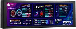 7.84 Inch Mini Monitor HD IPS 1280x400 Secondary Screen Stretched Bar LCD Display with Casing for Laptop Computer Speed Temperature Windows Aida64 CPU GPU Monitoring 7.84 Inch Mini Monitor HD IPS 1280x400 Secondary Screen Stretched Bar LCD Display with Casing for Laptop Computer Speed Temperature Windows Aida64 CPU GPU Monitoring