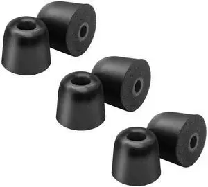 Foam Ear Tips Replacement for Shure SE215 SE425 SE535 SE846, Medium | IEM Monitor Tips, Memory Foam Earbud Tips Compatible with Aonic4 Aonic5 Earphones, Noise Isolation, 3 Pairs, Black Foam Ear Tips Replacement for Shure SE215 SE425 SE535 SE846, Medium | IEM Monitor Tips, Memory Foam Earbud Tips Compatible with Aonic4 Aonic5 Earphones, Noise Isolation, 3 Pairs, Black
