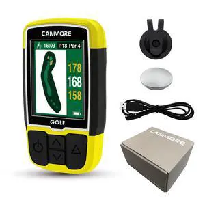 Sport HG200 Plus Golf Handheld GPS Device, Over 41,000 Preloaded Global Courses, Yellow Sport HG200 Plus Golf Handheld GPS Device, Over 41,000 Preloaded Global Courses, Yellow