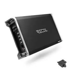 RED1200-1 2500W Class D Car Audio Mono Block Subwoofer Amplifier | Strappable 1 Ohm Stable Remote Bass Knob Included RED1200-1 2500W Class D Car Audio Mono Block Subwoofer Amplifier | Strappable 1 Ohm Stable Remote Bass Knob Included