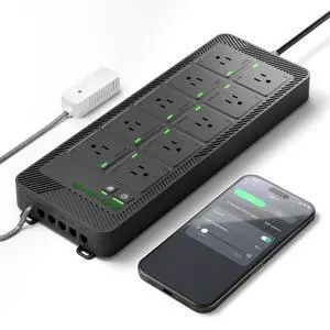 iHub-Pro 10AC WiFi Power Strip Kit for App Grow Room Control | Environmental Control for Light, Temperature, Humidity & VPD for tents or grow rooms, optimizing every plant growth stage iHub-Pro 10AC WiFi Power Strip Kit for App Grow Room Control | Environmental Control for Light, Temperature, Humidity & VPD for tents or grow rooms, optimizing every plant growth stage