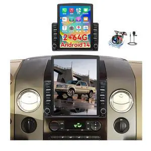 9.7" Android 14 Car Radio Stereo Compatible with Ford F150 2004 2005 2006 2007 2008 AHD Backup Camera Upgrade Wireless CarPlay & Android Auto Touch Screen GPS WiFi SWC FM Bluetooth 2+64G 9.7" Android 14 Car Radio Stereo Compatible with Ford F150 2004 2005 2006 2007 2008 AHD Backup Camera Upgrade Wireless CarPlay & Android Auto Touch Screen GPS WiFi SWC FM Bluetooth 2+64G