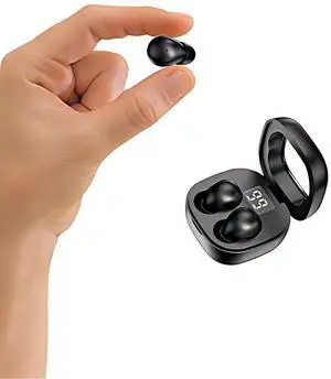 Ultra small mini earphones Mini Invisible Wireless Earbuds for Small Ear Canals, Low Profile Hidden Sleep Earbuds, IPX5 Waterproof Bluetooth Headphones for Work, Side Sleep & Daily Use (black) Ultra small mini earphones Mini Invisible Wireless Earbuds for Small Ear Canals, Low Profile Hidden Sleep Earbuds, IPX5 Waterproof Bluetooth Headphones for Work, Side Sleep & Daily Use (black)