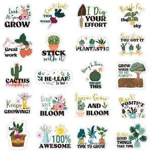 1000 Pcs Inspirational Plant Stickers Bulk Lets Grow Together Reward Stickers Motivational Decals for Prizes Incentive Chart Supplies, 20 Styles 1000 Pcs Inspirational Plant Stickers Bulk Lets Grow Together Reward Stickers Motivational Decals for Prizes Incentive Chart Supplies, 20 Styles
