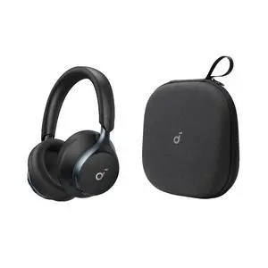 by Anker Space One Active Noise Cancelling Headphones, with Headphones Case, 2X Stronger Voice Reduction, 40H ANC Playtime, App Control, LDAC Hi-Res Wireless Audio by Anker Space One Active Noise Cancelling Headphones, with Headphones Case, 2X Stronger Voice Reduction, 40H ANC Playtime, App Control, LDAC Hi-Res Wireless Audio