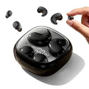 Flat Sleep Mini Invisible Earbuds Wireless Bluetooth, Side Sleepers Flat Sleeping Small Tiny Micro Ear Buds Small Ears Low Profile Smallest Discreet Hidden Earbuds Headphones for Work 2-Pack Flat Sleep Mini Invisible Earbuds Wireless Bluetooth, Side Sleepers Flat Sleeping Small Tiny Micro Ear Buds Small Ears Low Profile Smallest Discreet Hidden Earbuds Headphones for Work 2-Pack