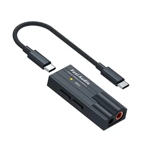 DS1 USB C DAC Headphone Amp DSD512 ES9038Q2M HiFi Mini Audio Adapter Supports 32bit/768kHz with 4.4MM and 3.5MM Dual Headphones Outputs Compatible with Smartphones/Laptop/PC/Music Players DS1 USB C DAC Headphone Amp DSD512 ES9038Q2M HiFi Mini Audio Adapter Supports 32bit/768kHz with 4.4MM and 3.5MM Dual Headphones Outputs Compatible with Smartphones/Laptop/PC/Music Players
