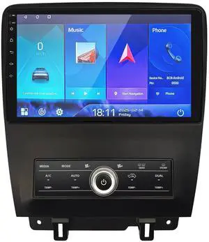 2+64G Car Radio for Ford Mustang 10 inch Touch Screen 2010 2011 2012 2013 2014 Stereo,Wireless Carplay/WiFi/Bluetooth/EQ Audio/Andriod Auto/AM/FM/AHD Camera 2+64G Car Radio for Ford Mustang 10 inch Touch Screen 2010 2011 2012 2013 2014 Stereo,Wireless Carplay/WiFi/Bluetooth/EQ Audio/Andriod Auto/AM/FM/AHD Camera