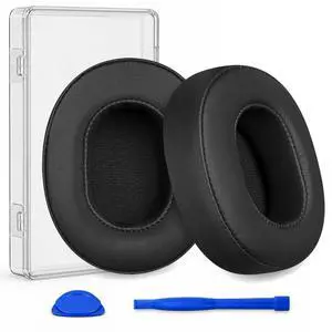 Replacement Ear Pads for Skullcandy Crusher Wireless, Crusher EVO, Crusher ANC, Hesh3, HeshEVO, HeshANC, Venue ANC Headphones, Earpads Ear Cushions Ear Cups Cover Repair Parts (Black) Replacement Ear Pads for Skullcandy Crusher Wireless, Crusher EVO, Crusher ANC, Hesh3, HeshEVO, HeshANC, Venue ANC Headphones, Earpads Ear Cushions Ear Cups Cover Repair Parts (Black)