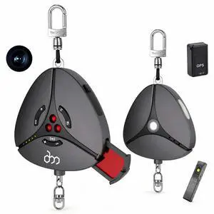 GPS Tracker Detector & Signal Detector Portable Hidden Camera Detector and Tracker Detector with Alarm & Flashlight, Travel Security Keychain for Women GPS Tracker Detector & Signal Detector Portable Hidden Camera Detector and Tracker Detector with Alarm & Flashlight, Travel Security Keychain for Women