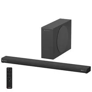 2.1 Soundbar, Wireless Subwoofer w/Dolby Atmos, 120W RMS & 240W Max Output, Compact Design, Bluetooth Streaming for Smart TV, Home Theater Audio and Multi-Devices, HDMI/eArc 2.1 Soundbar, Wireless Subwoofer w/Dolby Atmos, 120W RMS & 240W Max Output, Compact Design, Bluetooth Streaming for Smart TV, Home Theater Audio and Multi-Devices, HDMI/eArc