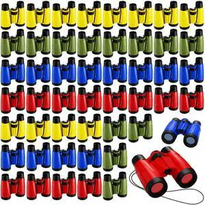 50 Pack Binoculars Small Compact Binoculars with Neck Strap Camping Party Favors Nature Exploration Toys for Bird Watching, Hiking, Camping, Travel, Learning(Multicolor) 50 Pack Binoculars Small Compact Binoculars with Neck Strap Camping Party Favors Nature Exploration Toys for Bird Watching, Hiking, Camping, Travel, Learning(Multicolor)