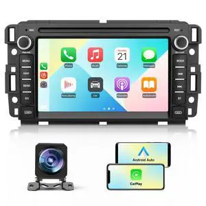 4Core Car Radio Stereo for Chevy Silverado GMC Sierra 2007-2013, Android 13 with CarPlay Android Auto Bluetooth GPS Navigation 5GHz WiFi with Backup Camera 4Core Car Radio Stereo for Chevy Silverado GMC Sierra 2007-2013, Android 13 with CarPlay Android Auto Bluetooth GPS Navigation 5GHz WiFi with Backup Camera