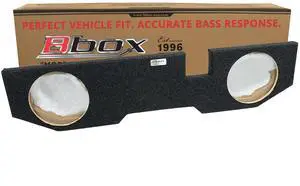 BBOX A202-12CP B BOX SERIES DUAL UP-FIRE ENCLOSURES FOR DODGE RAM QUAD CAB 2002 & UP (12") BBOX A202-12CP B BOX SERIES DUAL UP-FIRE ENCLOSURES FOR DODGE RAM QUAD CAB 2002 & UP (12")
