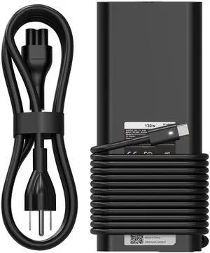 130W USB C Type C Laptop Charger AC Adapter for Dell XPS 15 17 2in1 9575 9500 9700 Precision 5530 2in1 5550 5750 3560 Latitude 5520 5540 5420 3520 DA130PM170 HA130PM170 0K00F5 Power Cord 130W USB C Type C Laptop Charger AC Adapter for Dell XPS 15 17 2in1 9575 9500 9700 Precision 5530 2in1 5550 5750 3560 Latitude 5520 5540 5420 3520 DA130PM170 HA130PM170 0K00F5 Power Cord