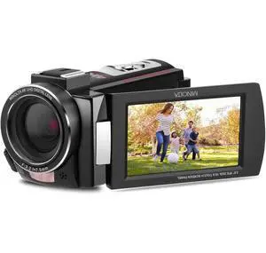 Showtime MN4K25NV 4K Camcorder, Night Vision, 30MP, 16X Zoom (Black | Includes a durable carrying case for convenient storage, travel and protection Showtime MN4K25NV 4K Camcorder, Night Vision, 30MP, 16X Zoom (Black | Includes a durable carrying case for convenient storage, travel and protection