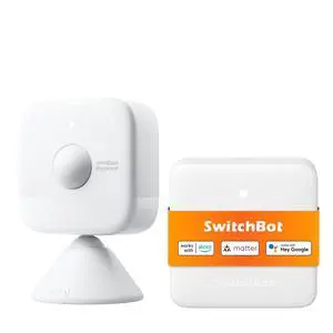 Smart mmWave Radar Motion Sensor, Bluetooth Presence Sensor with Dynamic Detection & Zone Positioning, Compatible with Alexa, HomeKit & Apple Home (Presence Sensor&Hub Mini Matter) Smart mmWave Radar Motion Sensor, Bluetooth Presence Sensor with Dynamic Detection & Zone Positioning, Compatible with Alexa, HomeKit & Apple Home (Presence Sensor&Hub Mini Matter)