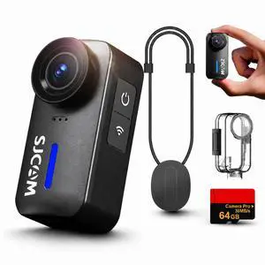 C110 Plus 4K Action Camera, Mini Magnetic POV Body Cam | 170° Wide Angle, 6-Axis Stabilization,Magnetic Wearable,30M Waterproof, 64GB Card, Hands-Free C110 Plus 4K Action Camera, Mini Magnetic POV Body Cam | 170° Wide Angle, 6-Axis Stabilization,Magnetic Wearable,30M Waterproof, 64GB Card, Hands-Free