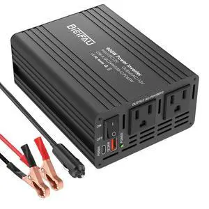 600W Car Power Inverter 12V to 110V 65W USB-C Dual Outlets | 65w Fast Charging 600W Car Power Inverter 12V to 110V 65W USB-C Dual Outlets | 65w Fast Charging