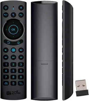 G20BTS Plus Wireless Bluetooth 5.0 Voice Backlit Remote Control Support 2.4G USB Gyroscope IR Learning Remote Control for Android TV Box(G20S Pro Plus) G20BTS Plus Wireless Bluetooth 5.0 Voice Backlit Remote Control Support 2.4G USB Gyroscope IR Learning Remote Control for Android TV Box(G20S Pro Plus)