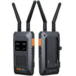 R1100 Wireless HDMI Transmitter Receiver Kit 656FT 5G WiFi 1TX 1RX | Dual Power: NP-F & USB-C, 1080P@60Hz, 50ms, HDMI Loopout, TUTUPlay Preview, Plug&Play For Camera Streaming R1100 Wireless HDMI Transmitter Receiver Kit 656FT 5G WiFi 1TX 1RX | Dual Power: NP-F & USB-C, 1080P@60Hz, 50ms, HDMI Loopout, TUTUPlay Preview, Plug&Play For Camera Streaming