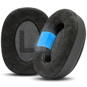 Freeze G Pro X - Angled Cooling Gel Earpads for Logitech Gpro X Made by Wicked Cushions Extreme Comfort, Angeled Design, New Freeze V2 Cooling Fabric, Extra Thick Black Freeze G Pro X - Angled Cooling Gel Earpads for Logitech Gpro X Made by Wicked Cushions Extreme Comfort, Angeled Design, New Freeze V2 Cooling Fabric, Extra Thick Black