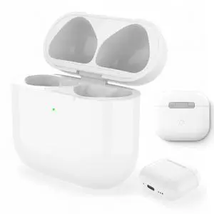 Wireless Charging Case Compatible with AirPods 4th(USB-C) | Charger Case Replacement | with Bluetooth Pairing Sync Button | No Airpod 4th Wireless Charging Case Compatible with AirPods 4th(USB-C) | Charger Case Replacement | with Bluetooth Pairing Sync Button | No Airpod 4th