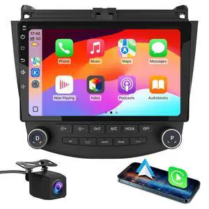 Car Radio Stereo Android 13 for Honda Accord 7th 2003 2004 2005 2006 2007 with Backup Camera CarPlay Android Auto Car Radio Stereo Android 13 for Honda Accord 7th 2003 2004 2005 2006 2007 with Backup Camera CarPlay Android Auto