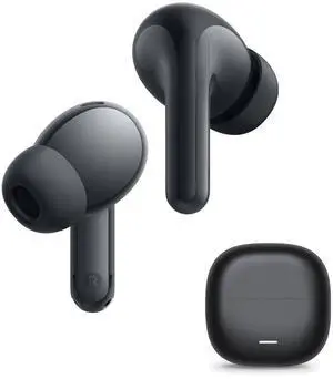 Redmi Buds 8 Lite Wireless Earbuds, 42dB Hybrid Active Noise Cancellation, 8H/36H Battery, 12.4mm Dynamic Driver, Fast Charging, Dual-Mic Clear Calls, Google Fast Pair, Black Redmi Buds 8 Lite Wireless Earbuds, 42dB Hybrid Active Noise Cancellation, 8H/36H Battery, 12.4mm Dynamic Driver, Fast Charging, Dual-Mic Clear Calls, Google Fast Pair, Black