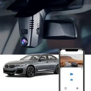 4K Dash Cam Adapts for BMW 5 7 Series 2018-2023 530i 540i 530e M550i 740i 750i M760i 745e Xdrive (G30/G11), OEM Look, 2160P UHD Video, WiFi & APP, Loop Recording G-Sensor, Plug&Play, 64GB Card 4K Dash Cam Adapts for BMW 5 7 Series 2018-2023 530i 540i 530e M550i 740i 750i M760i 745e Xdrive (G30/G11), OEM Look, 2160P UHD Video, WiFi & APP, Loop Recording G-Sensor, Plug&Play, 64GB Card