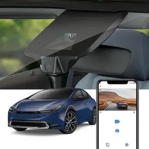 4K Dash Cam Suitable for Toyota Prius 2023-2026 & Prime Plug-in Hybrid (XW60), OEM Factory Look, UHD 2160P Video, Built-in WiFi & APP, Loop Recording, G-Sensor, Plug & Play, 64GB Card 4K Dash Cam Suitable for Toyota Prius 2023-2026 & Prime Plug-in Hybrid (XW60), OEM Factory Look, UHD 2160P Video, Built-in WiFi & APP, Loop Recording, G-Sensor, Plug & Play, 64GB Card