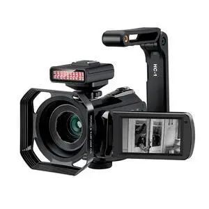 4K Camcorder Night Vision Video Camera Vlog Ghost Hunting Camera Camcorder for YouTube 3.1 IPS Touch Screen Camcorder with IR Light Handheld Holder 64G Memory Card and 2 Batteries 4K Camcorder Night Vision Video Camera Vlog Ghost Hunting Camera Camcorder for YouTube 3.1 IPS Touch Screen Camcorder with IR Light Handheld Holder 64G Memory Card and 2 Batteries