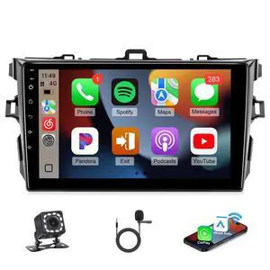 Double Din Linux Radio for Toyota Corolla 2008 2009 2010 2011 2012 | (Non Fit J.B.L)Fast Boot 9inch IPS Touchscreen for Corolla with Carplay/Android Auto/Bluetooth/FM/Mirrorlink/SWC/Camera Double Din Linux Radio for Toyota Corolla 2008 2009 2010 2011 2012 | (Non Fit J.B.L)Fast Boot 9inch IPS Touchscreen for Corolla with Carplay/Android Auto/Bluetooth/FM/Mirrorlink/SWC/Camera